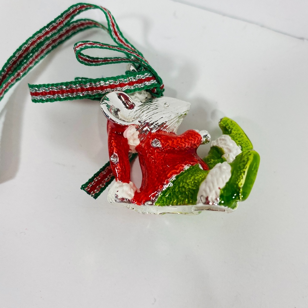 Newbridge Silverware Christmas Ornament Mouse - Picture 1 of 7